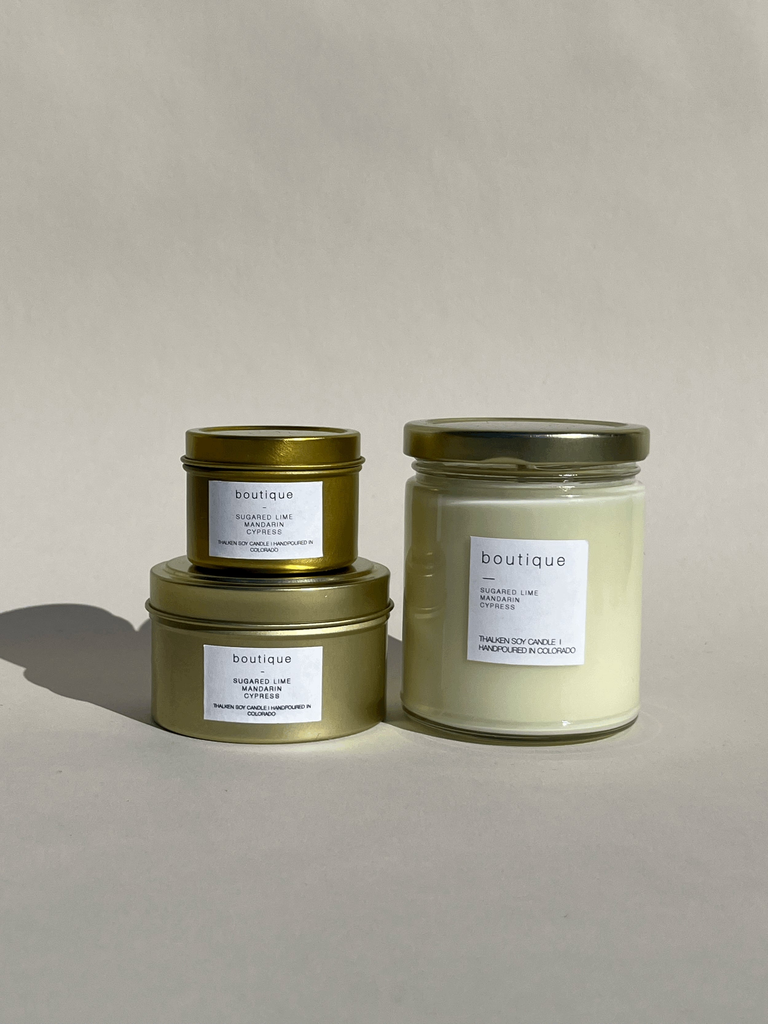 Boutique Candle | Thalken® Hand-Poured Soy Wax Candle – THALKEN