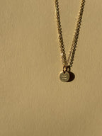 Zodiac Charm Necklace - Yellow or Rose Gold-Filled