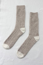 Extended Classic Cashmere Socks by Le Bon Shoppe