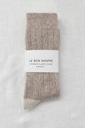 Extended Classic Cashmere Socks by Le Bon Shoppe