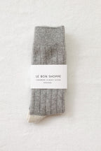 Extended Classic Cashmere Socks by Le Bon Shoppe