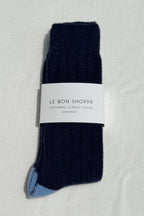 Extended Classic Cashmere Socks by Le Bon Shoppe
