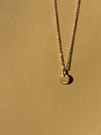 Zodiac Charm Necklace - Yellow or Rose Gold-Filled