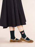 Cashmere Mushroom Socks (Red Cap Cashmere Crew) - Hansel from Basel