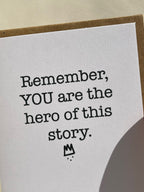 Hero of this story