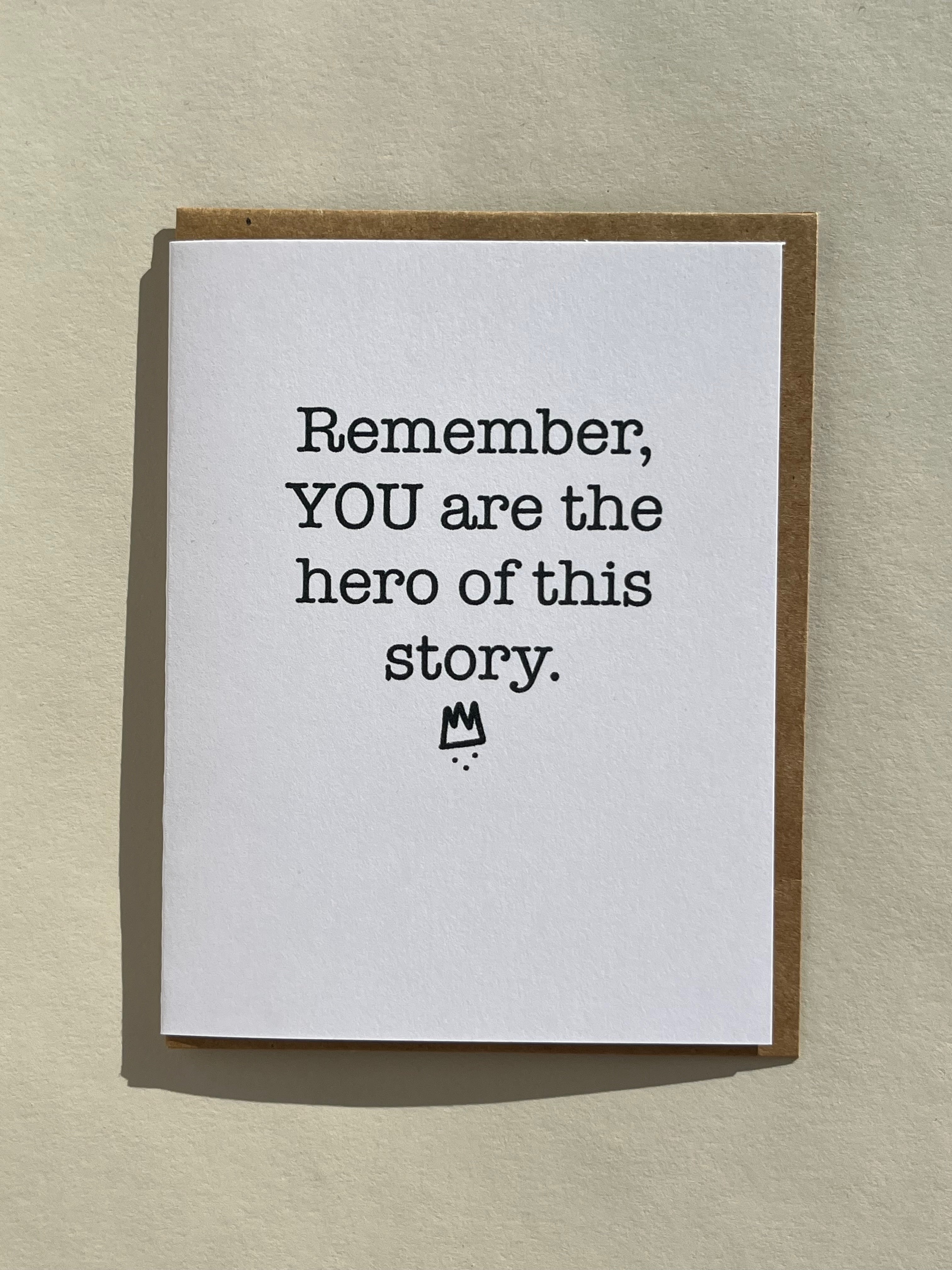Hero of this story