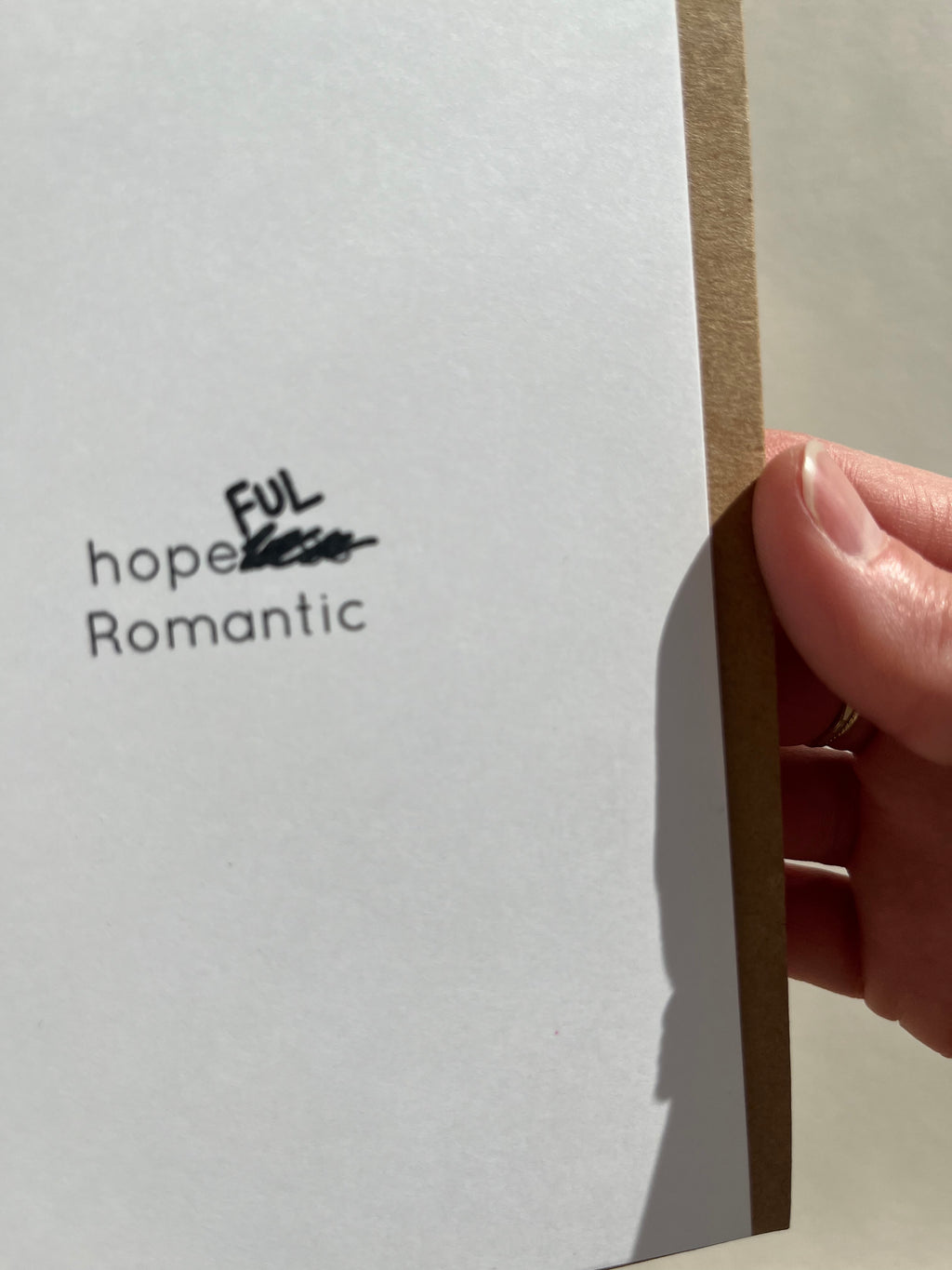 hopeful Romantic