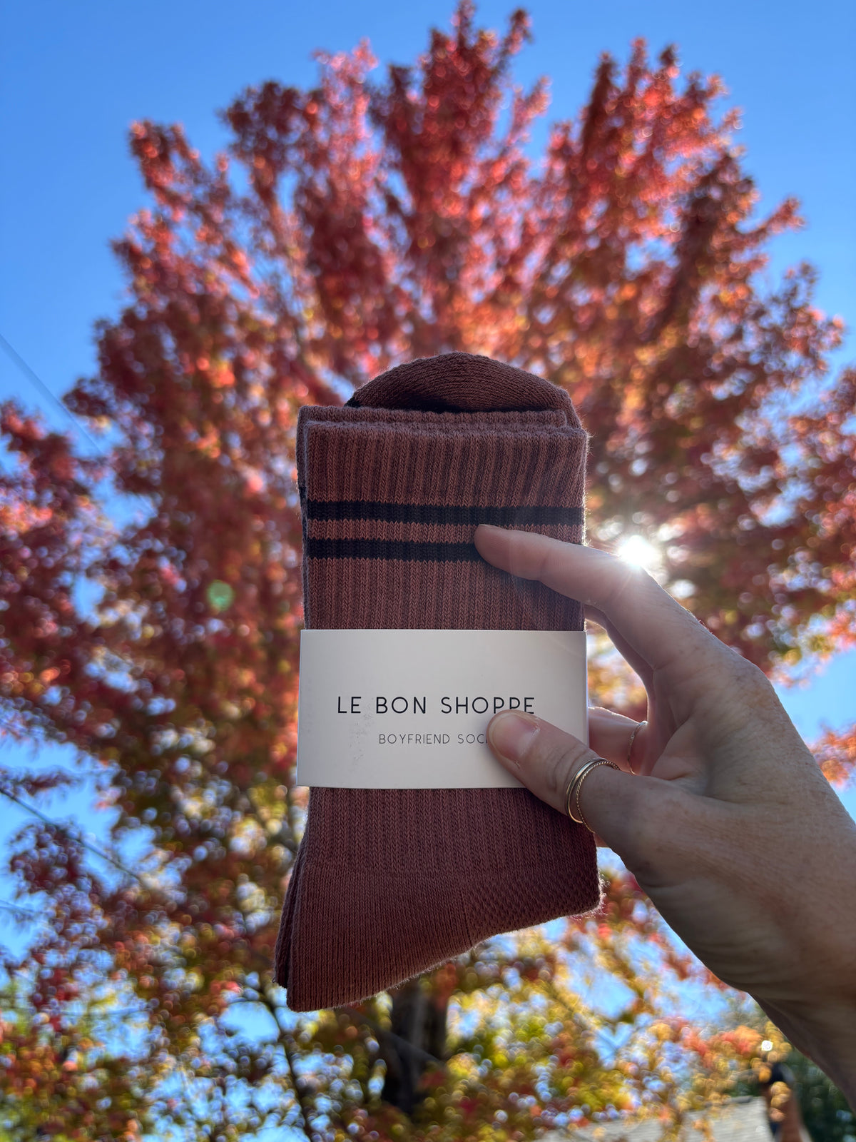Boyfriend Socks by Le Bon Shoppe