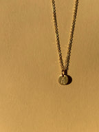 Zodiac Charm Necklace - Yellow or Rose Gold-Filled