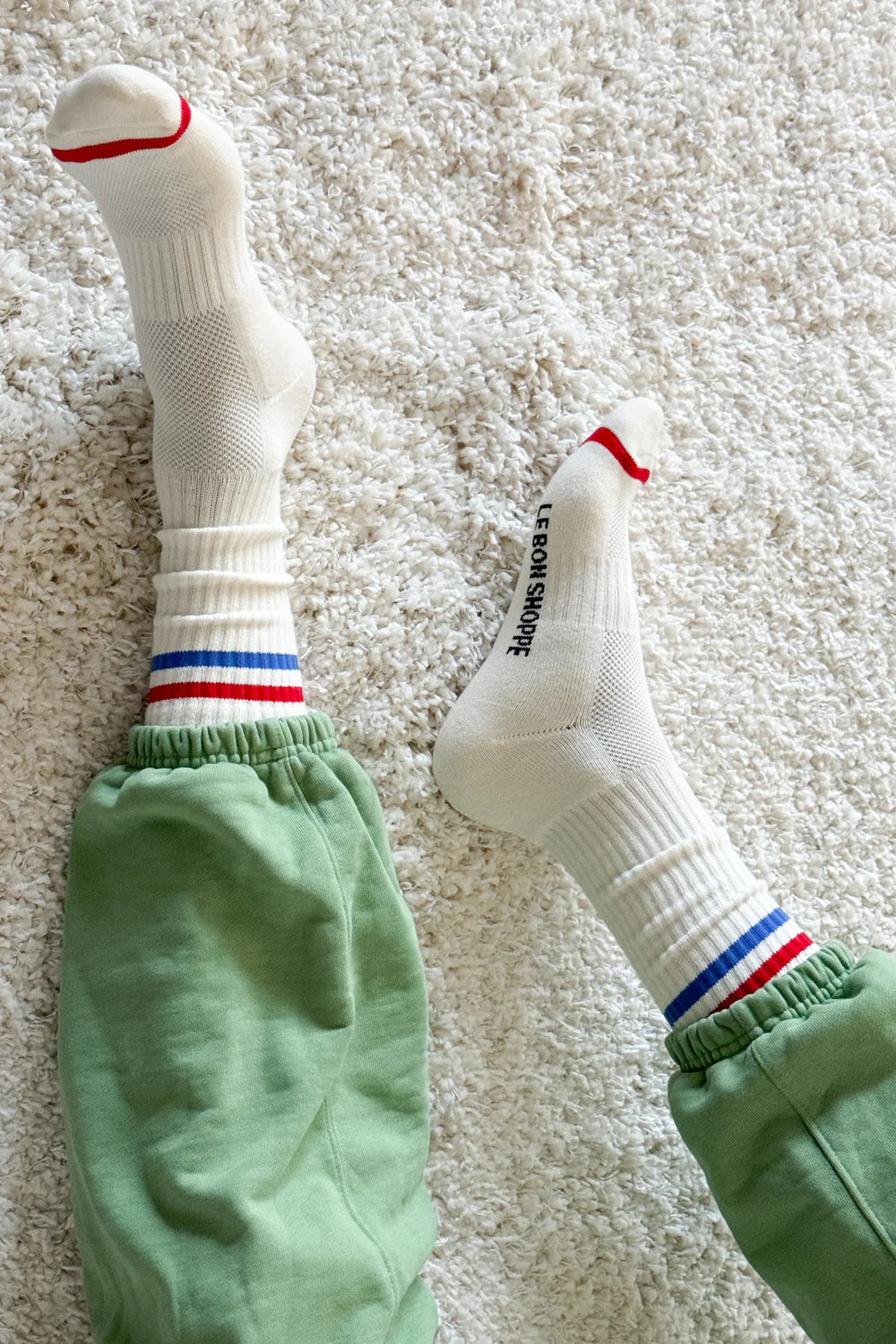 Extended Boyfriend Socks by Le Bon Shoppe