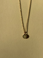 Zodiac Charm Necklace - Yellow or Rose Gold-Filled