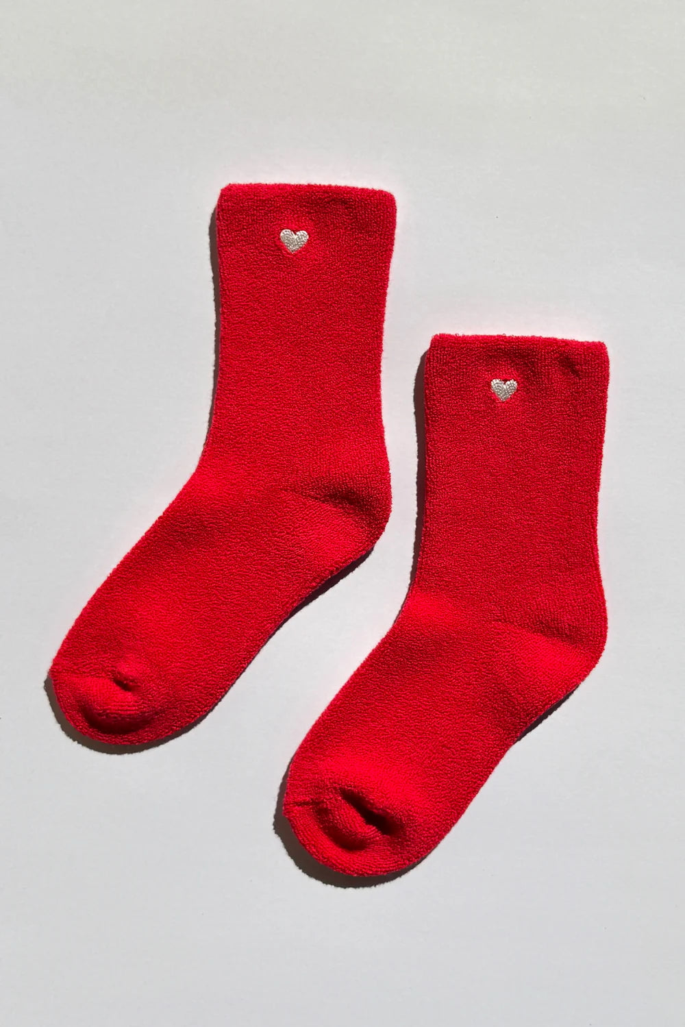 Embroidered (Heart) Cloud Socks by Le Bon Shoppe