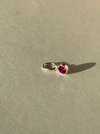 Additional Add-on Dainty Birthstone Charms - Sterling Silver (Charm Only)