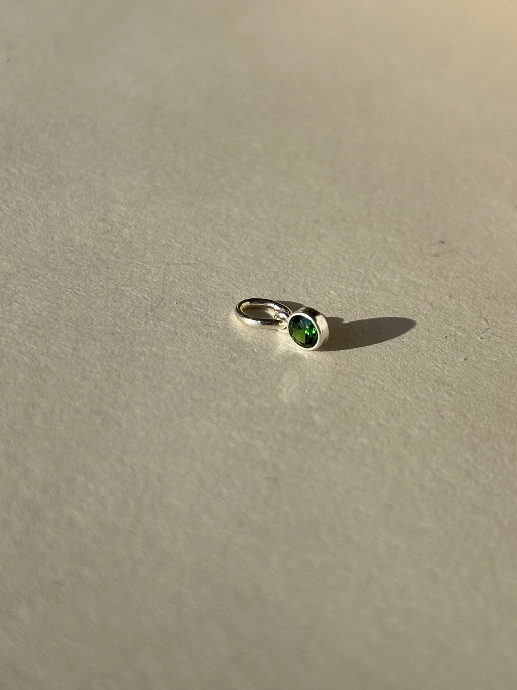 Additional Add-on Dainty Birthstone Charms - Sterling Silver (Charm Only)