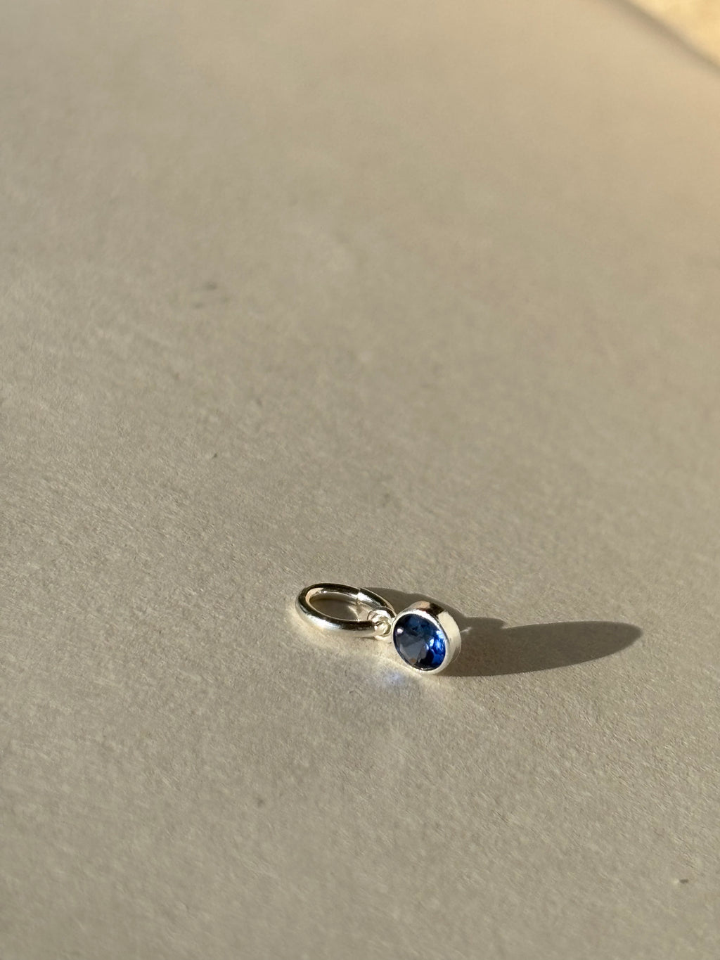 Additional Add-on Dainty Birthstone Charms - Sterling Silver (Charm Only)